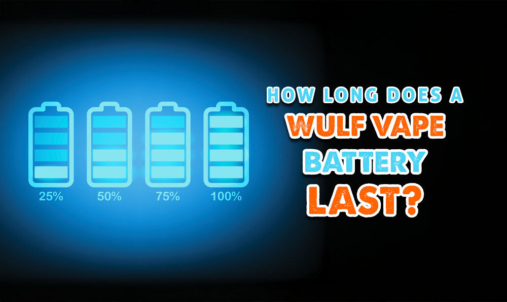 how long does the ajust vape battery last a Wulf Last? – Wulf Mods Colour:Turquoise Graduent Uwell Caliburn Pod Kit Pack Size_Pack of 4