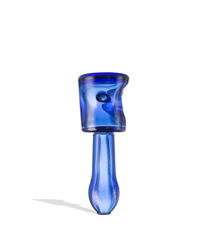 Blue Wulf Mods Bell Hand Pipe side view on white background