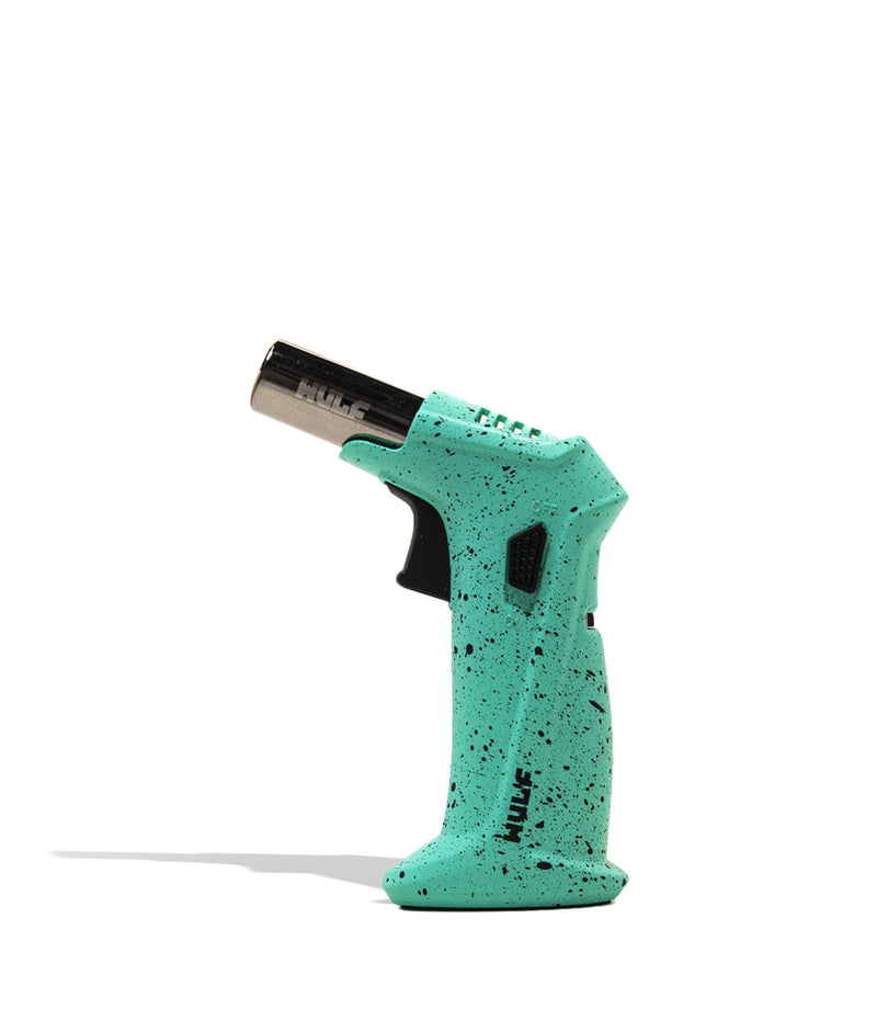 Teal Black Spatter Wulf Mods Clash Torch on white background
