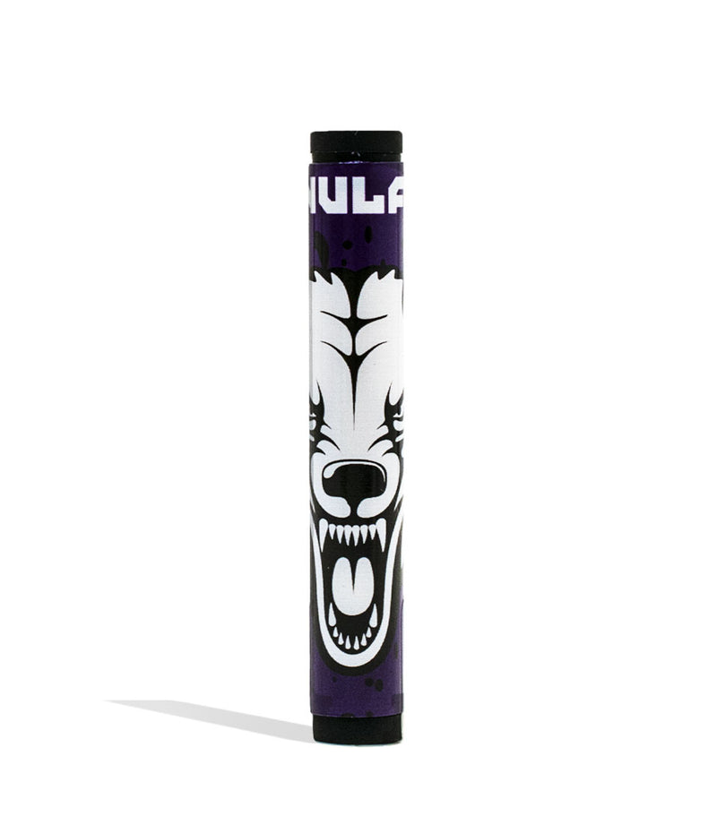 Purple Black Spatter Wulf Mods Concentrate Tank Packaging Front View on White Background
