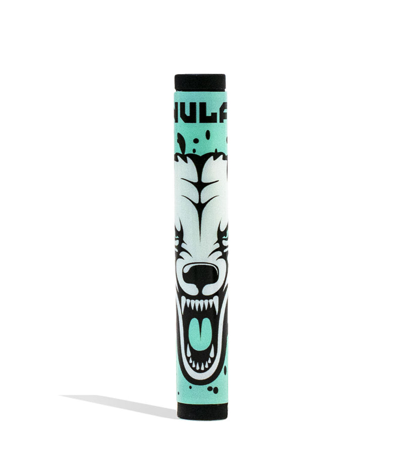 Teal Black Spatter Wulf Mods Concentrate Tank Packaging Front View on White Background