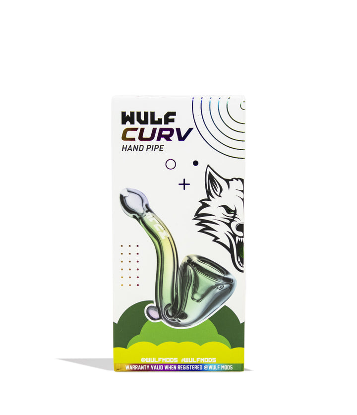 Full Color Wulf Mods Curv Hand Pipe Angle View on White Background