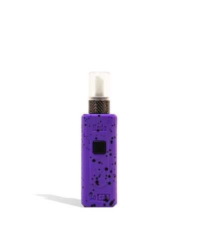 Purple Black Spatter Wulf Mods KODO Hot Knife Front View on White Background