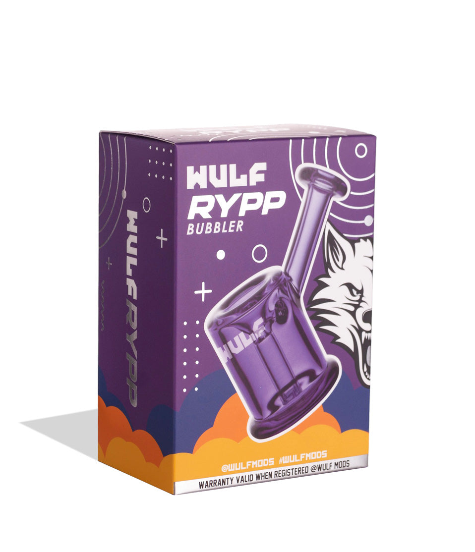 Purple box Wulf Mods Rypp Bubbler on white background