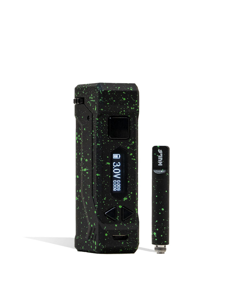 Black Green Spatter Wulf Mods UNI Pro Max Concentrate Kit Front View on White Background