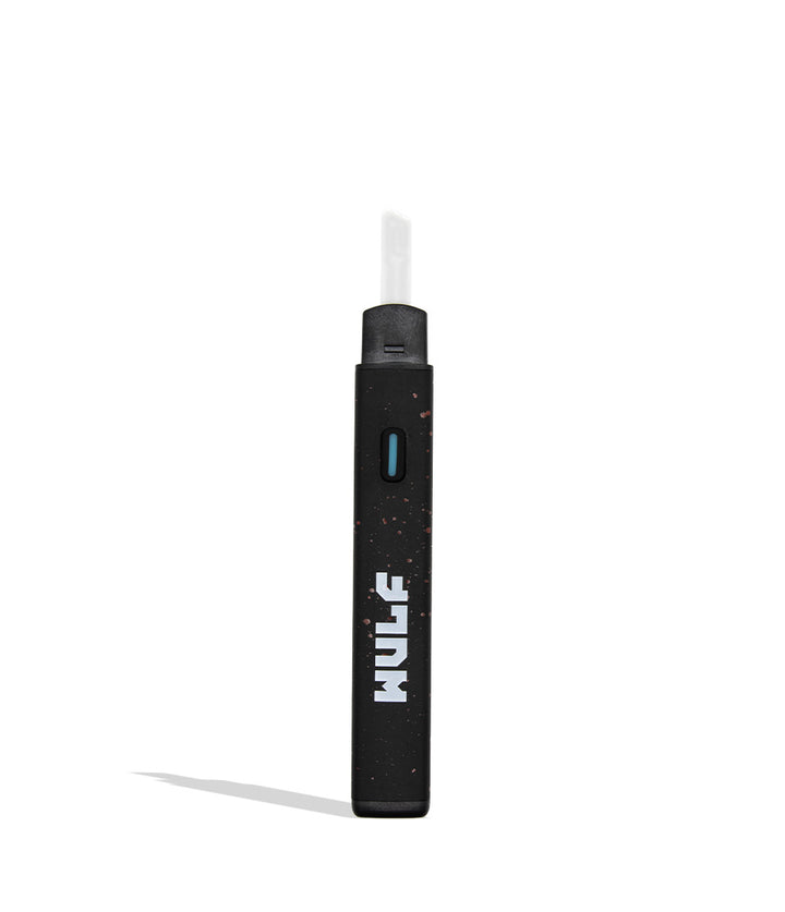 WULF Slyce black red spatter hot knife dab tool with cap off on white background