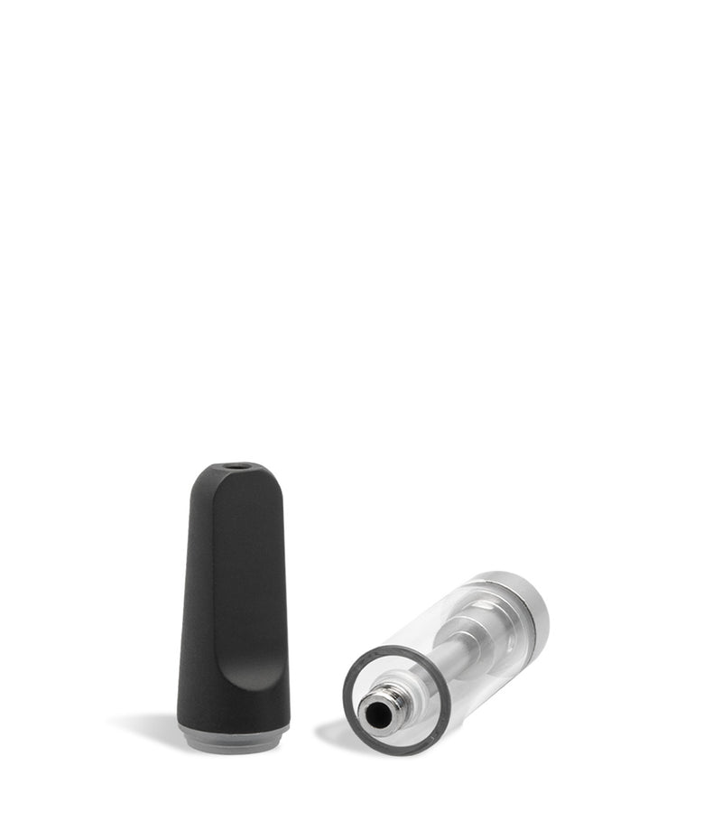 Black Wulf Mods EX6 1ml Oil Cartridge Apart View on White Background