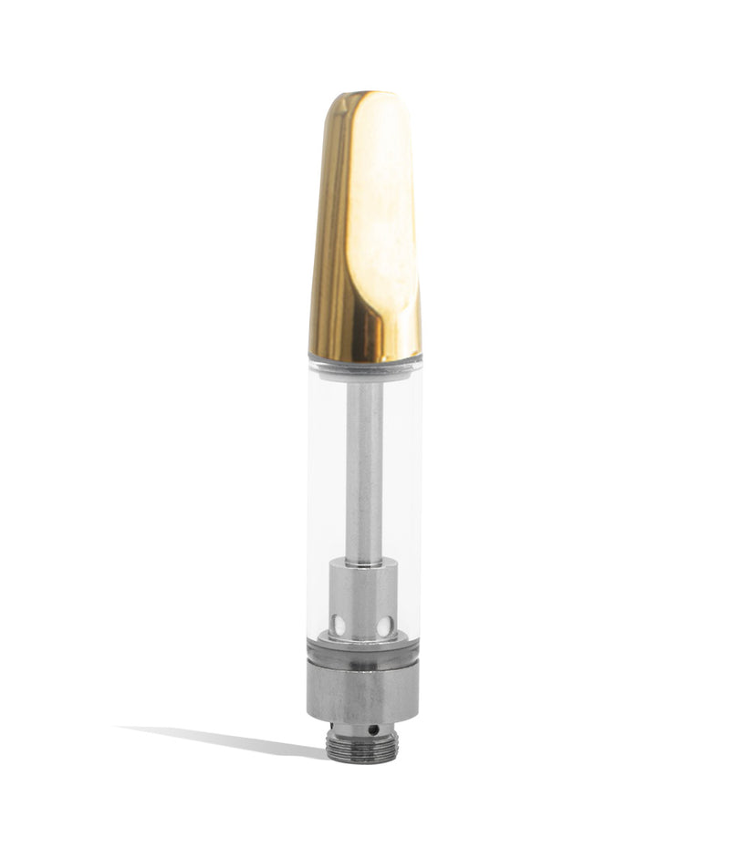 Gold Wulf Mods EX6 1ml Oil Cartridge Front View on White Background