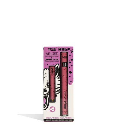 Wulf Mods ARI Slim Concentrate Kit Pink Black Spatter packaging on white background