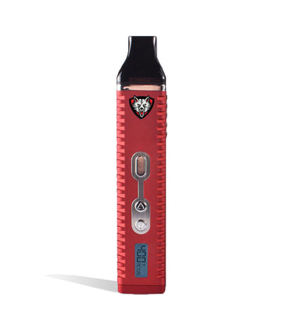 Red Wulf Mods Digital Vaporizer Front View on White Background