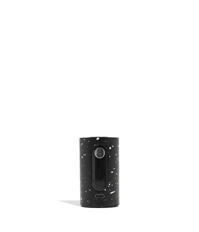 Black White Spatter Wulf Mods Pillar Mini E-Rig Base Front View on White Background