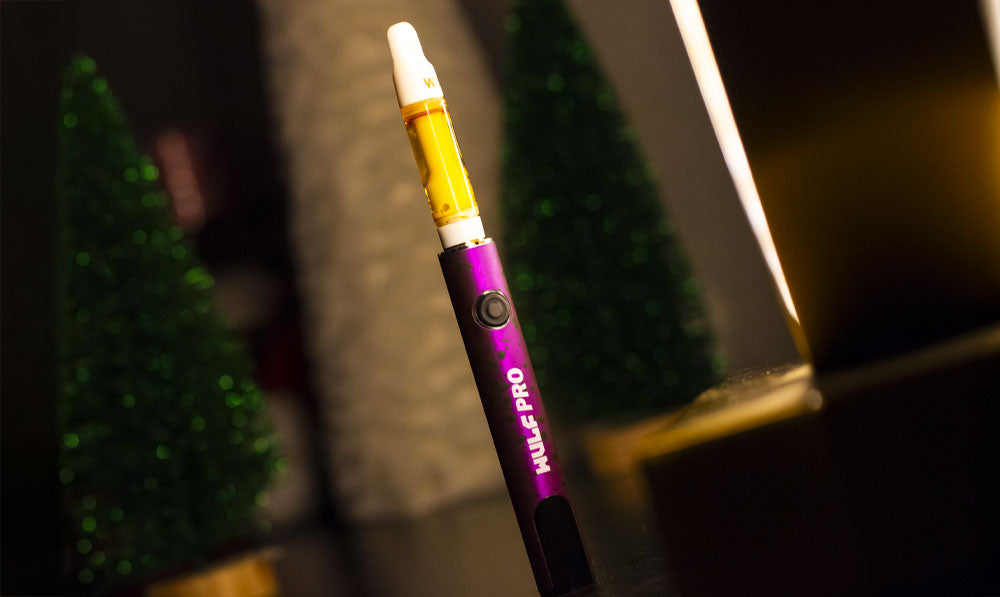 Wulf Pro on dark surface with soft warm lighting
