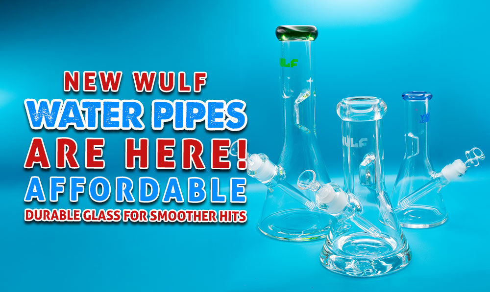New Wulf Water Pipes Are Here: Affordable, Durable Glass for Smoother Hits