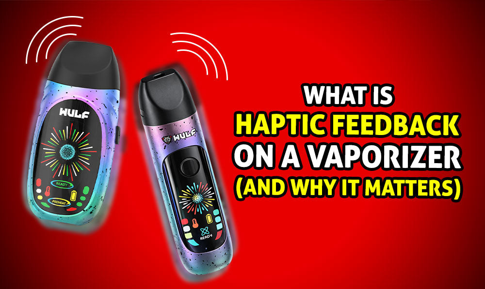 What Is Haptic Feedback on a Vaporizer? (And Why It Matters)