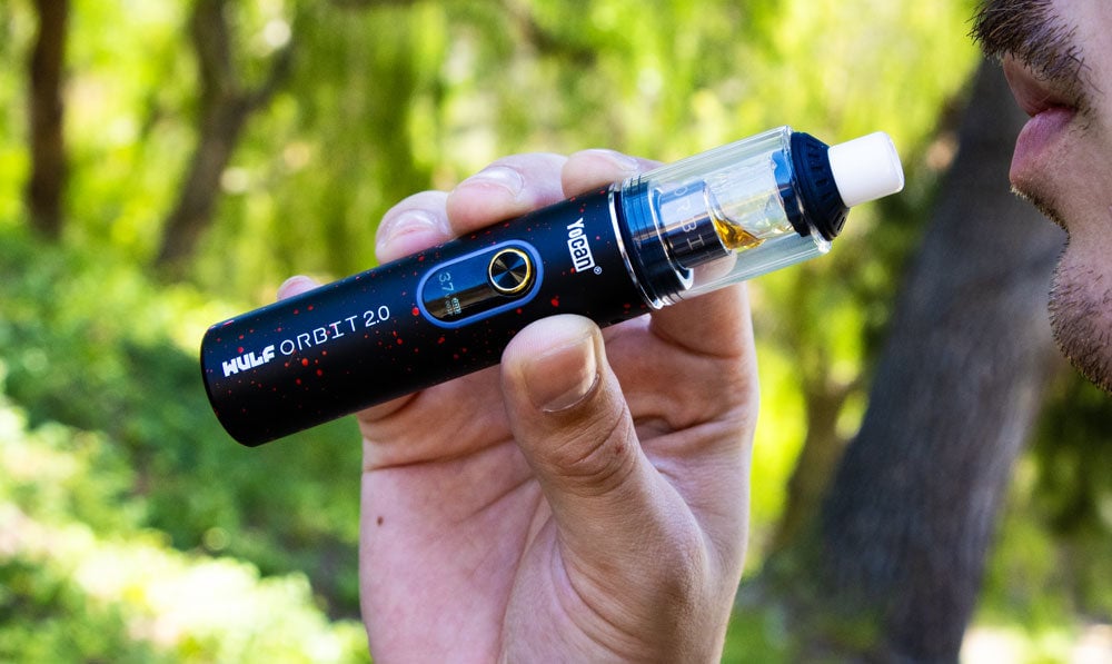 Wulf Orbit 2.0 black red spatter