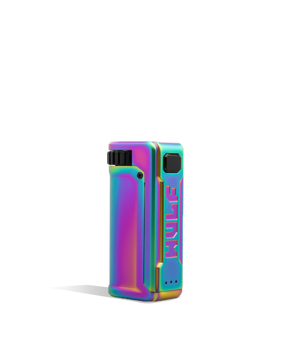 Full Color Wulf Mods UNI S Adjustable 510 Thread Battery Front View on White Background