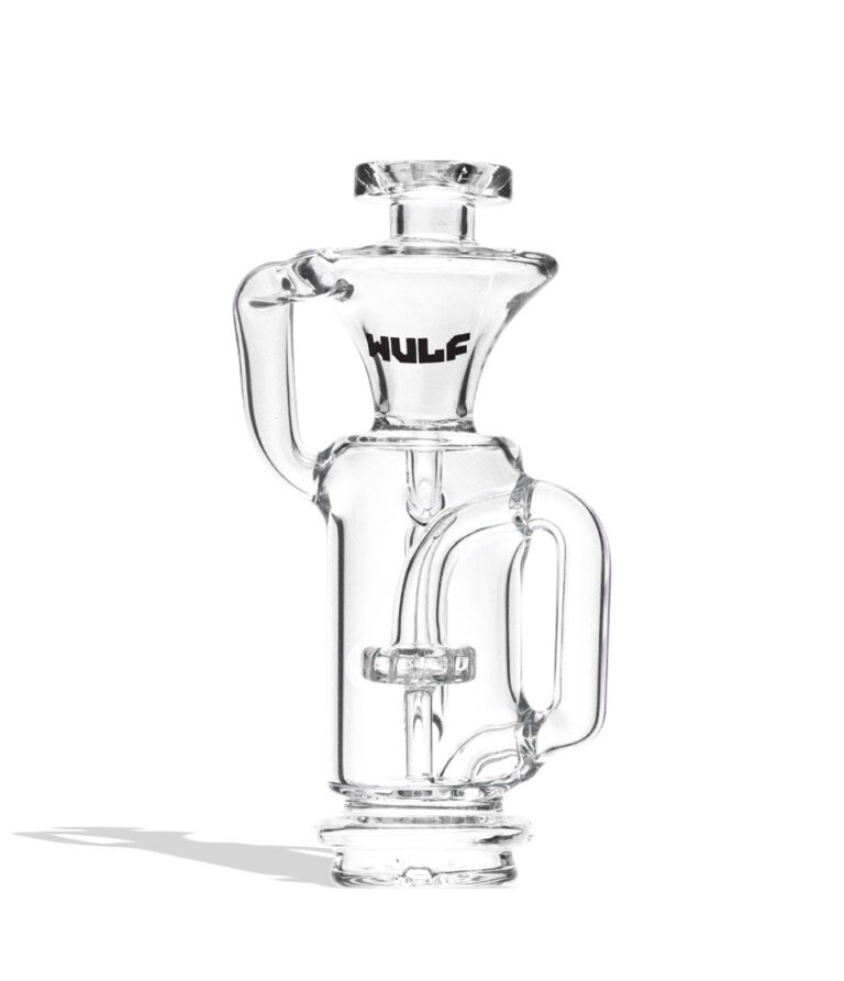 Clear Wulf Mods Quake Puffco Peak Top on white background
