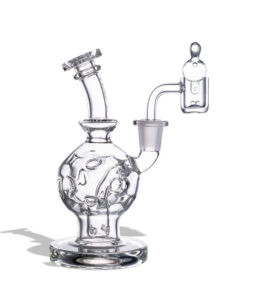 Wulf Mods Atom 14mm Dab Rig with Quartz Banger