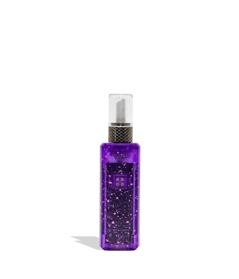 Wulf Mods Kodo X-Ray Knife Kit on a white background with a soft shadow in front view in amethyst color