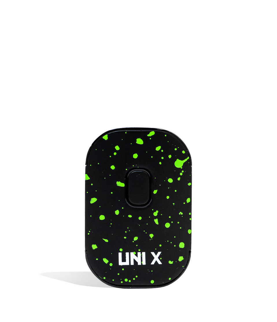 Black Green Spatter Wulf Mods UNI X 510 Thread Battery on white background