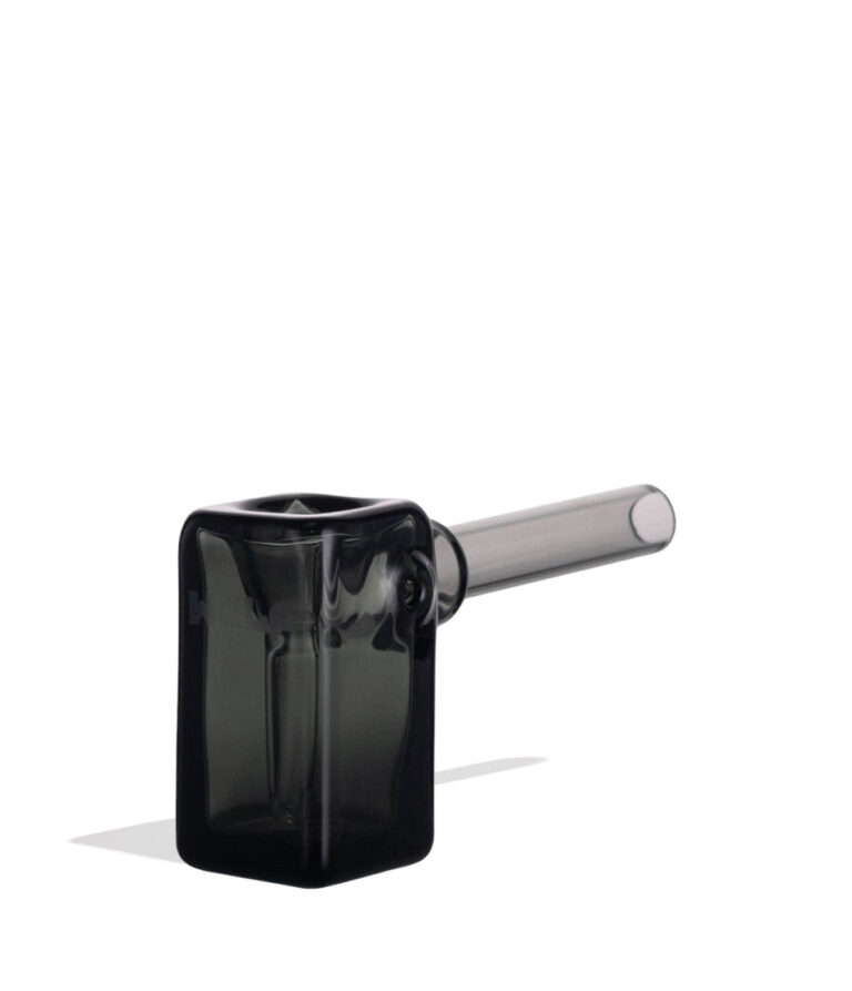 Smoke angled Wulf Mods Drft Bubbler on white background