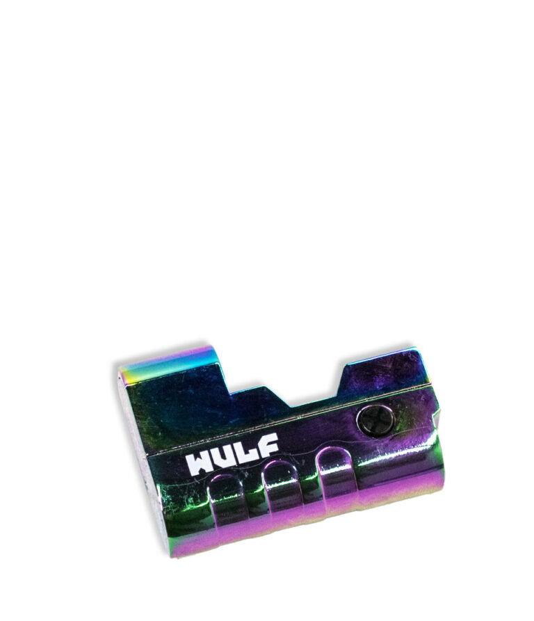 Full Color above view Wulf Mods Micro Max 2g 510 Thread Battery on white background