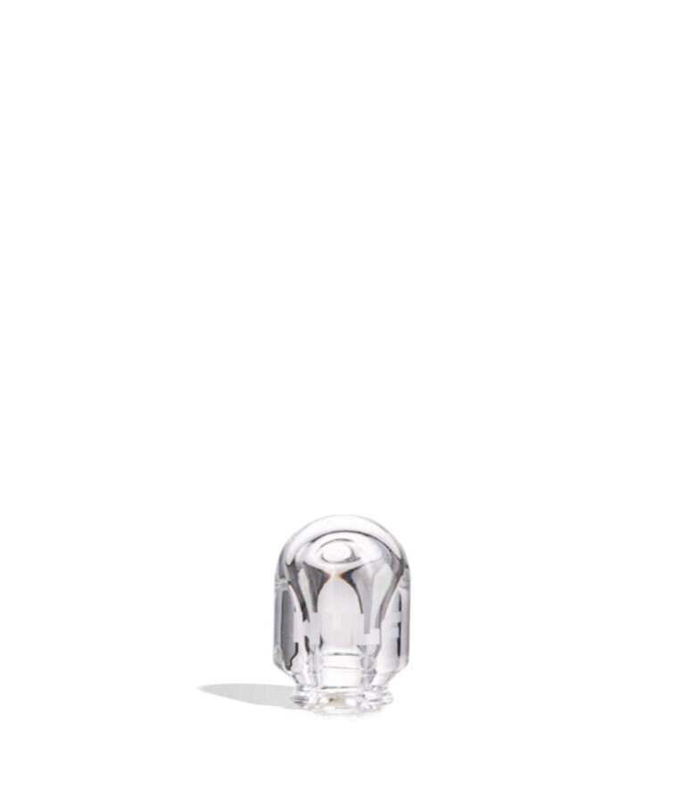 Clear Wulf Mods Loon Puffco Pivot Top on white background