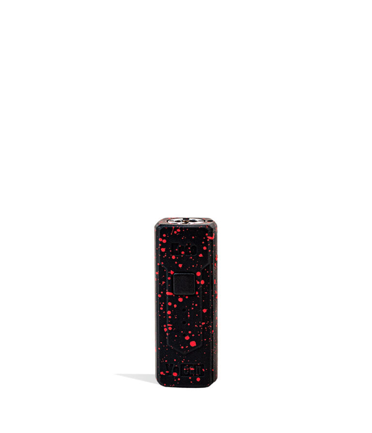Black Red Spatter Wulf Mods KODO 510 Thread Battery on white background