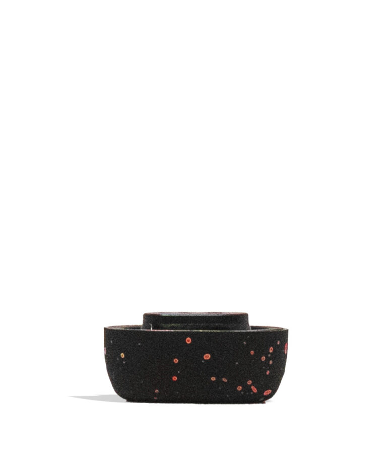 Black Red Spatter Wulf Mods LX Slim Replacement Base on white background