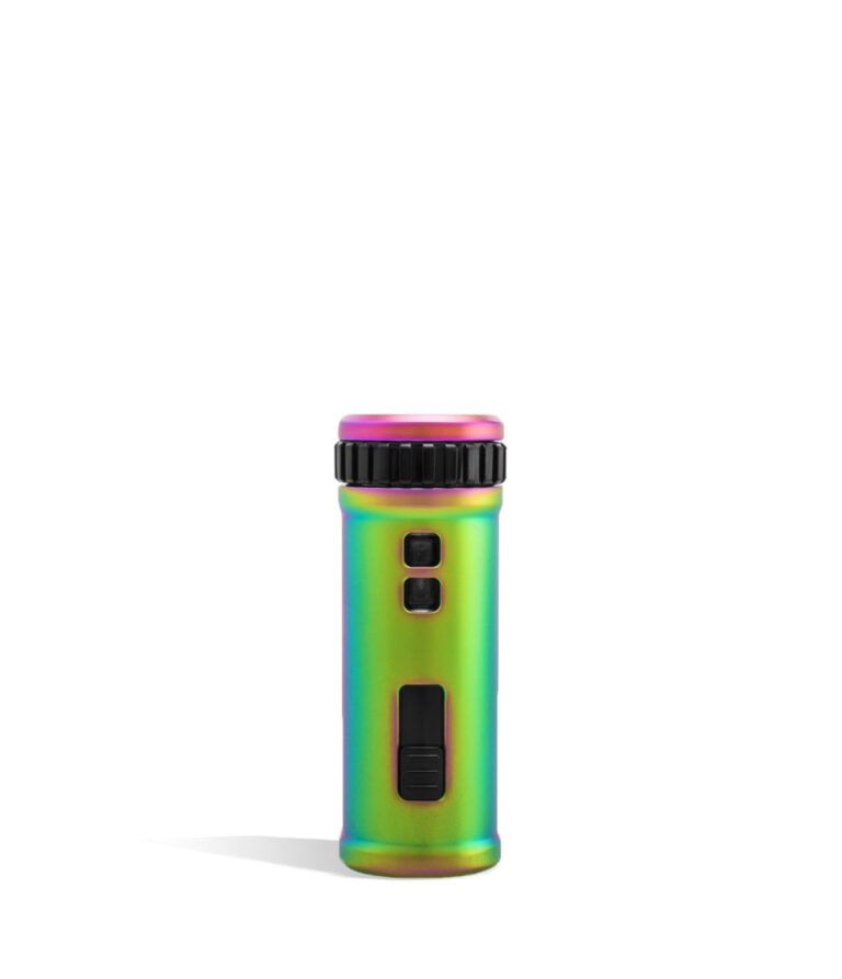 Full Color Wulf Mods UNI S Back View Adjustable 510 Thread Battery on White Background