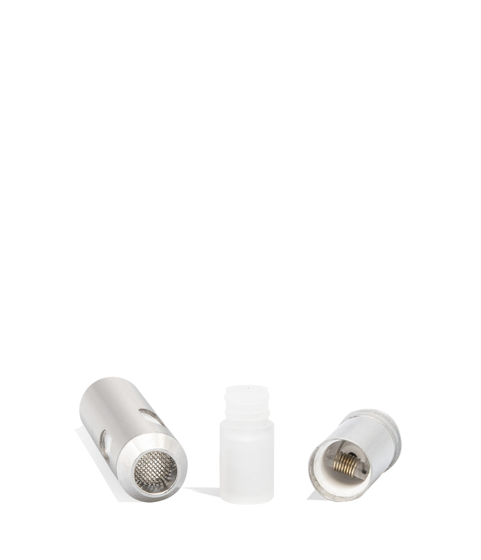 Silver Wulf Mods SLK Concentrate Tank Open View on White Background