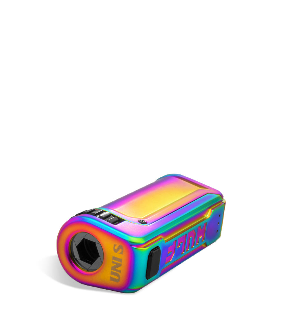 Full Color Wulf Mods UNI S Adjustable 510 Thread Battery Top View on White Background