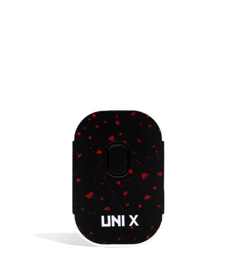 Black Red Spatter Wulf Mods UNI X 510 Thread Battery on white background