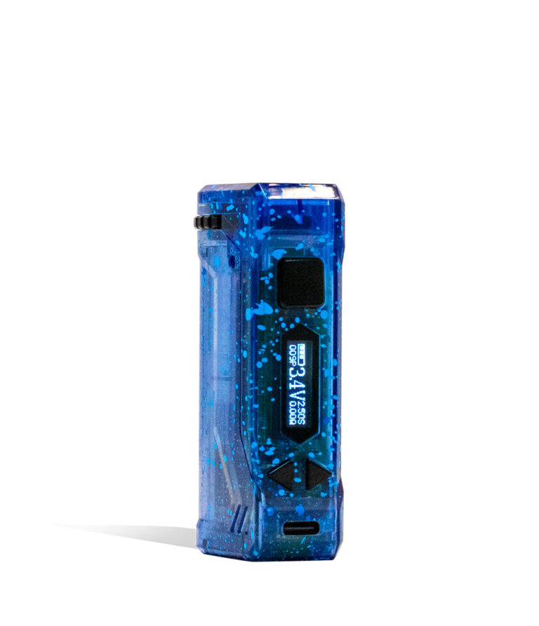 Azure Wulf Mods X-Ray Series Uni Pro 510 Thread Battery Front View on White Background