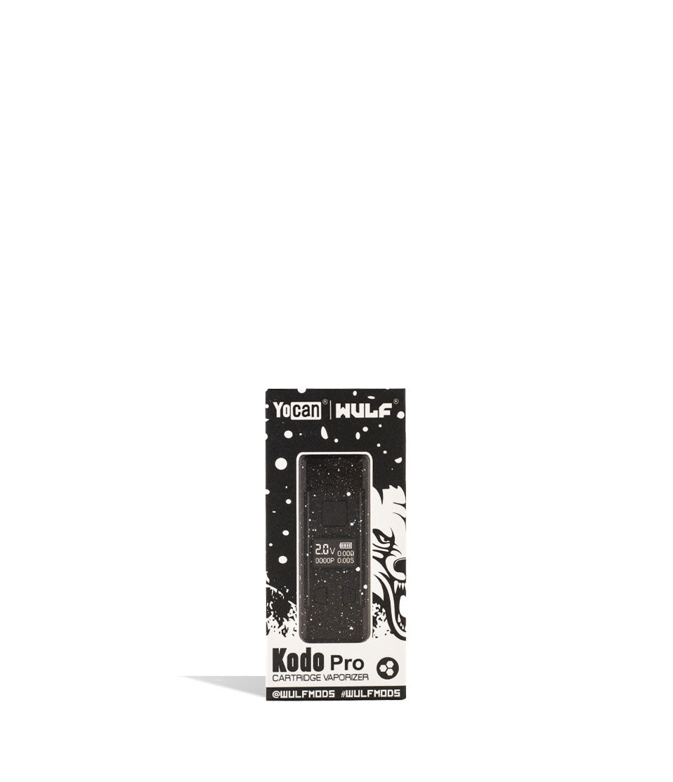 Black White Spatter packaging Wulf Mods KODO Pro 510 Thread Battery on white background