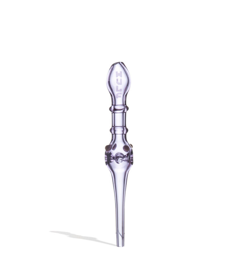 Purple Wulf Mods Rail Nectar Straw Front View on White Background