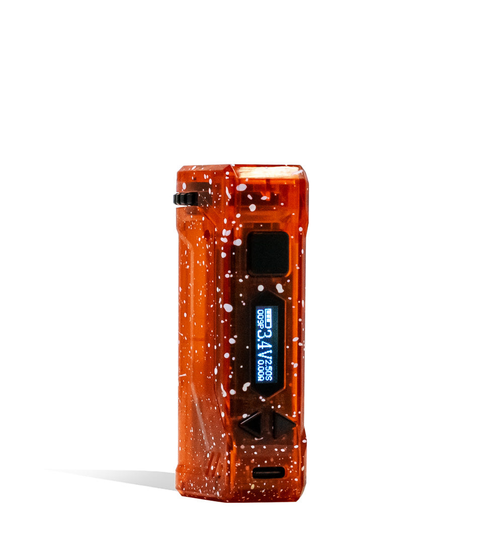 Crimson Wulf Mods X-Ray Series Uni Pro 510 Thread Battery Front View on White Background