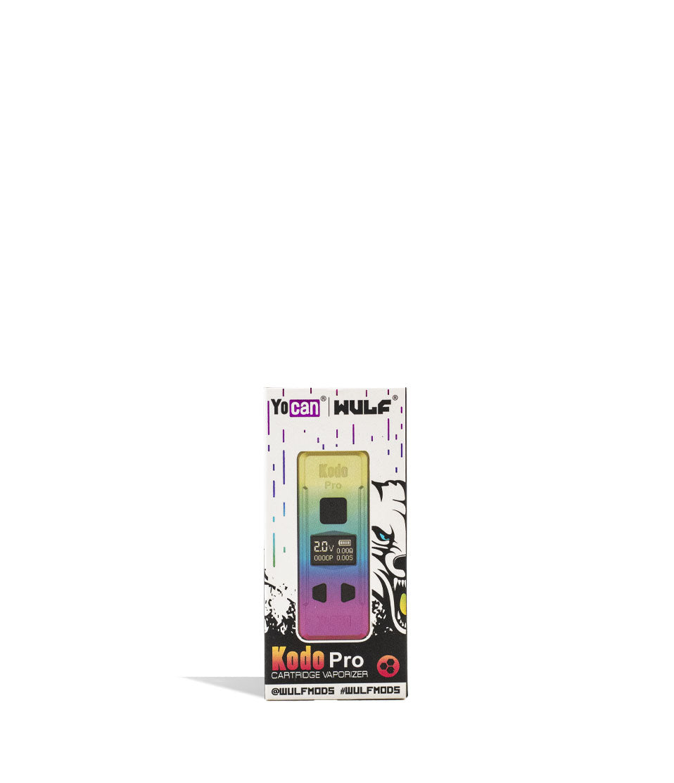 Full Color packaging Wulf Mods KODO Pro 510 Thread Battery on white background