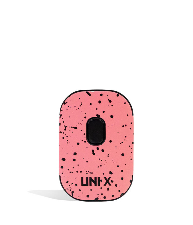 Pink Black Spatter Wulf Mods UNI X 510 Thread Battery on white background