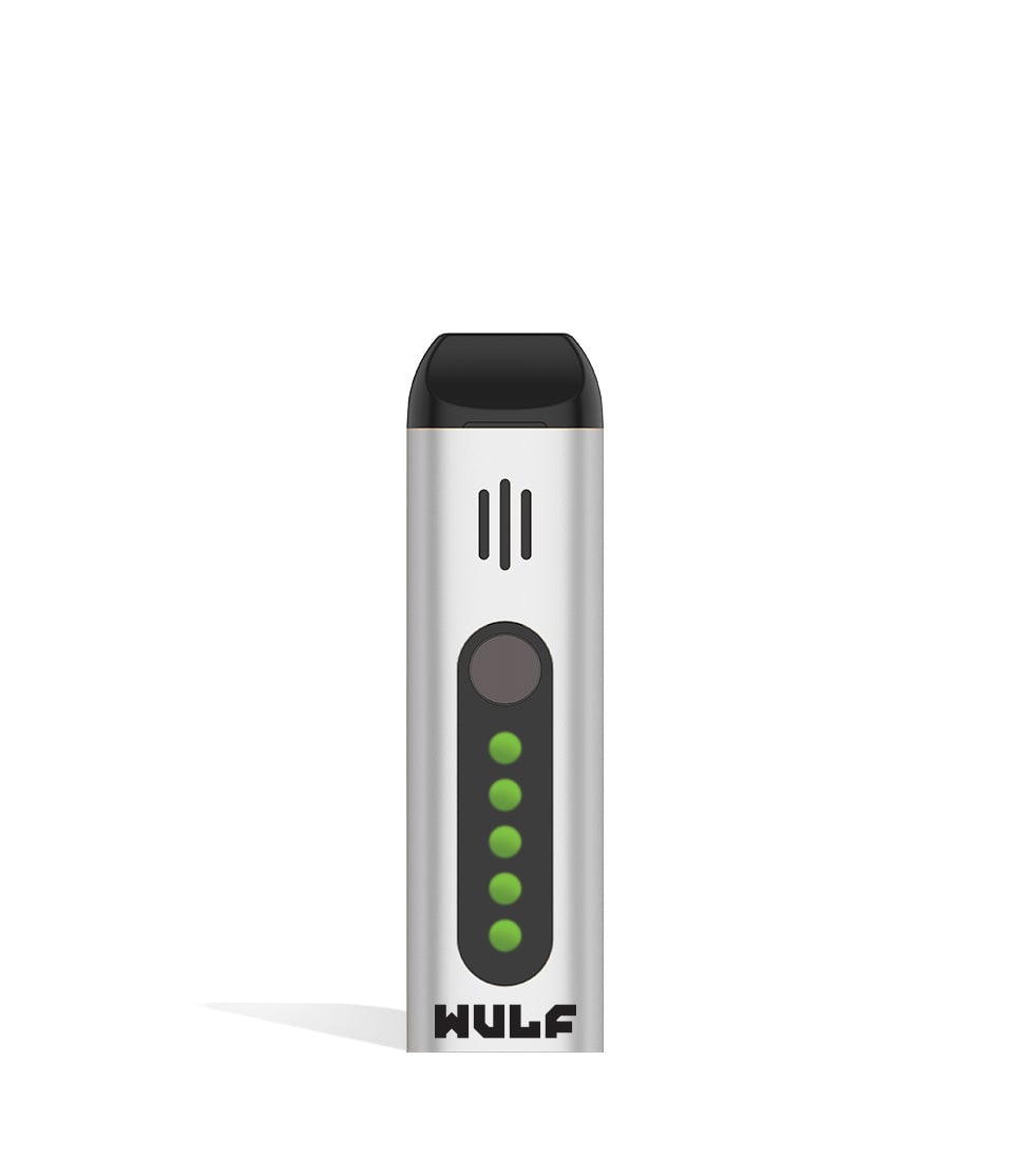 Silver Wulf Mods Flora Portable Dry Herb Vaporizer on white background