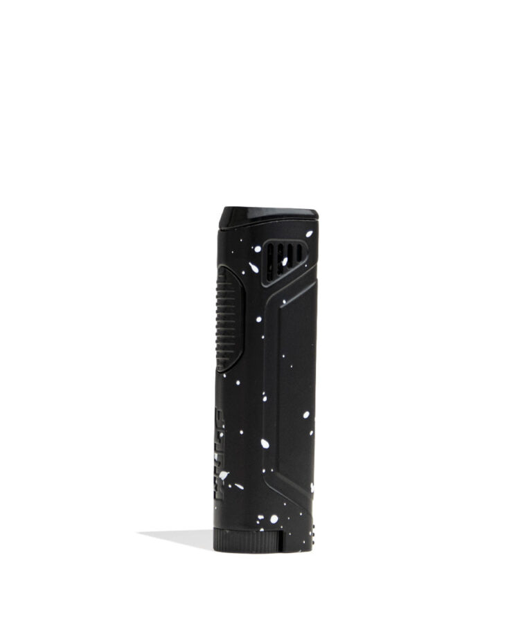 Black White Spatter side view Wulf Mods Blitz Butane Powered Torch on white background