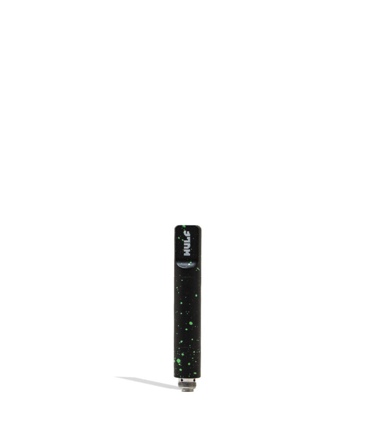 Black Green Spatter Wulf Mods UNI Max Concentrate Kit Concentrate Tank Front View on White Background