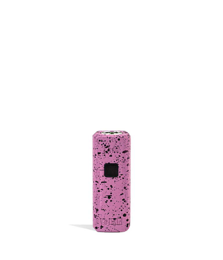 Pink Black Spatter Wulf Mods KODO 510 Thread Battery on white background