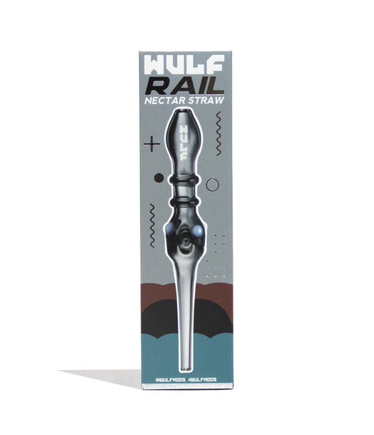 Smoke Wulf Mods Rail Nectar Straw Packaging Front View on White Background