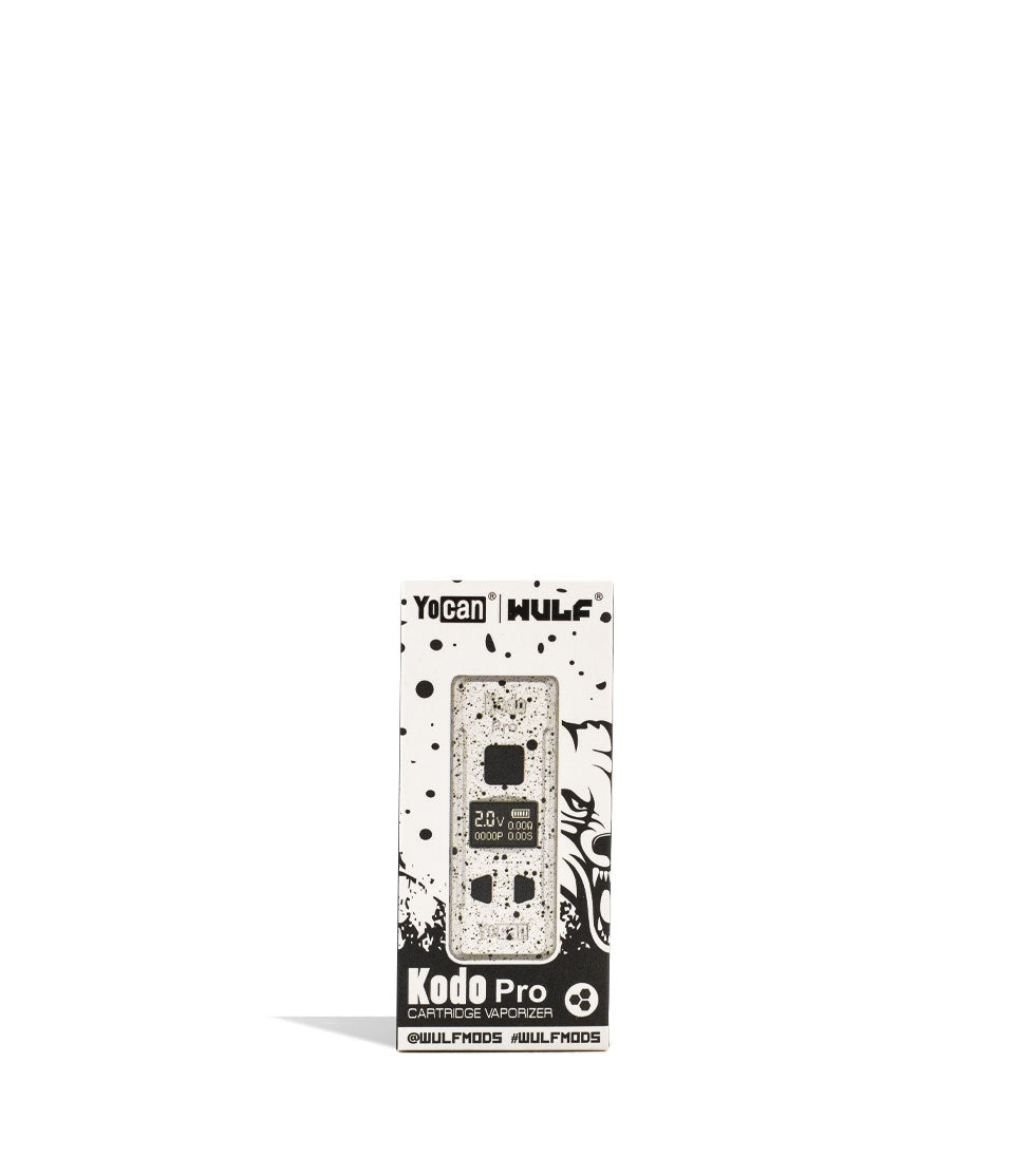 White Black Spatter packaging Wulf Mods KODO Pro 510 Thread Battery on white background