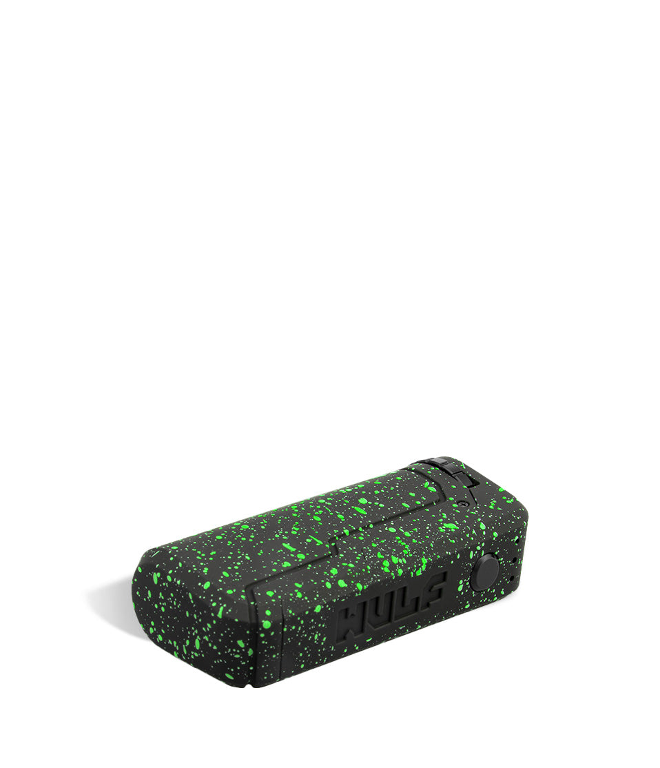 Black Green Spatter Wulf Mods UNI Adjustable 510 Thread Battery Down 2 View on White Background