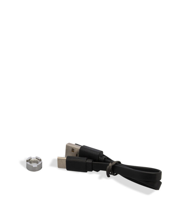 Wulf Mods UNI S Adjustable 510 Thread Battery USB and Magnet Adapter on White Background