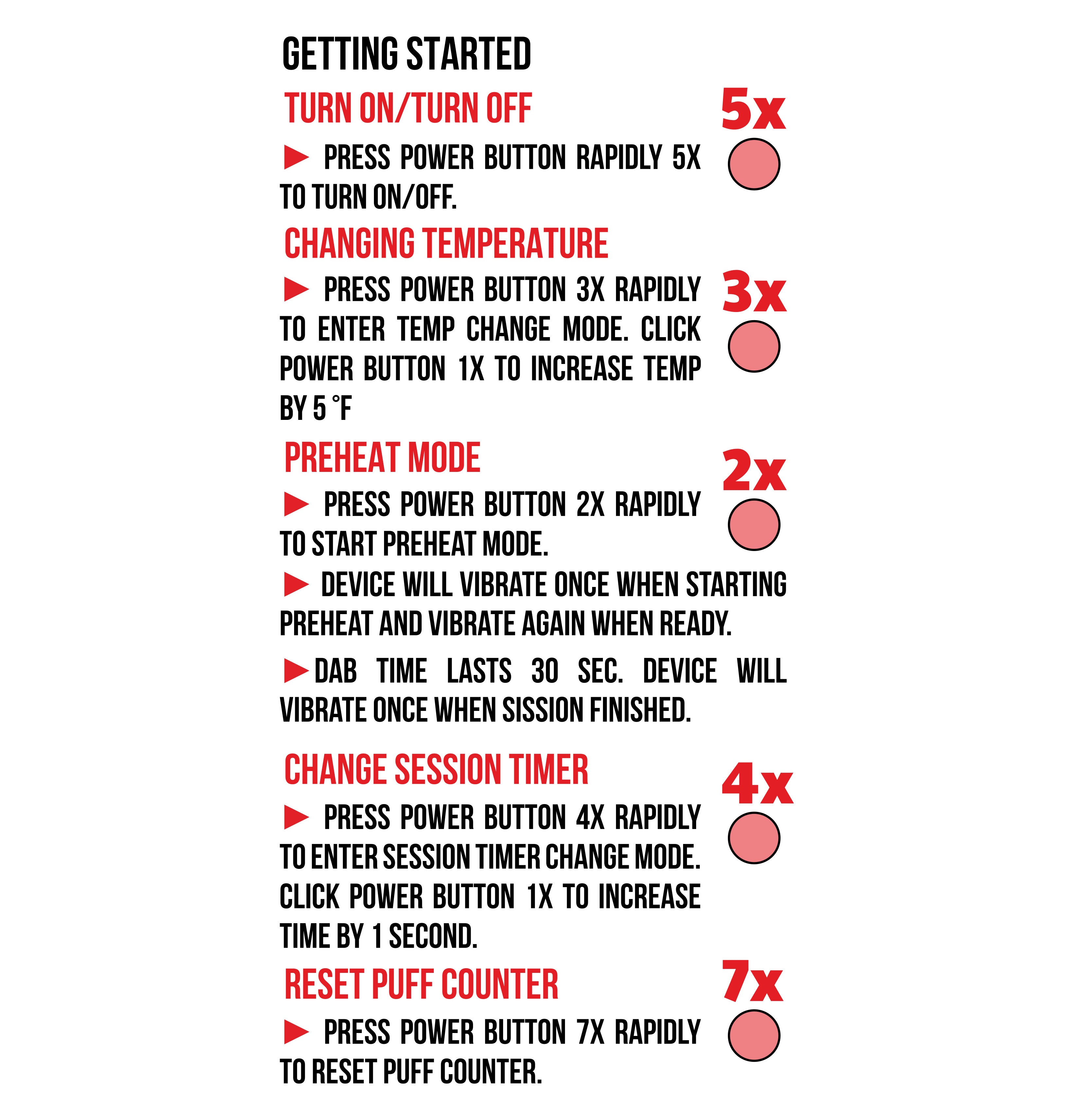 getting started Wulf Pocket Mini instructions