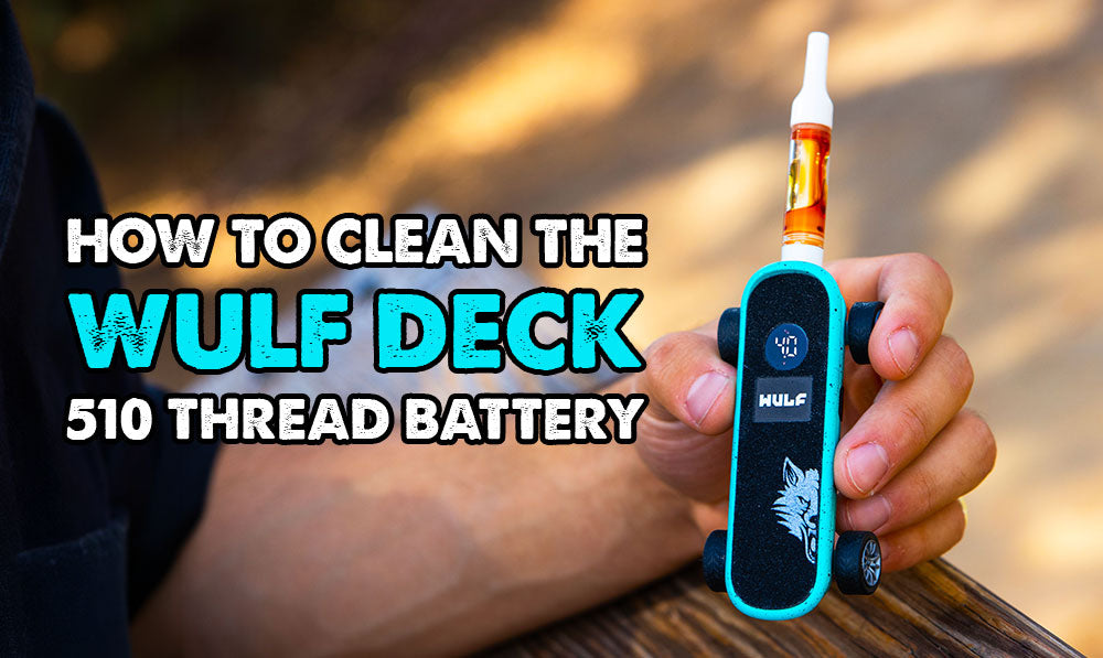How To Clean The Wulf Deck Skateboard 510 Thread Battery