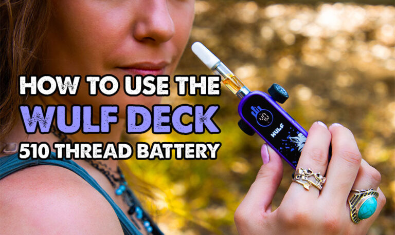 How To Use The Wulf Mods Deck Skateboard 510 Thread Battery